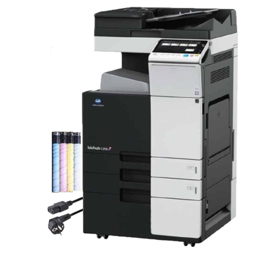 konica, minolta, bizhub, c284, multifunktions-farbkopierer, netzwerkdrucker, scanner