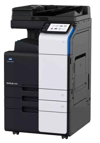 konica, minolta, bizhub, c250i, multifunktions-farbkopierer, netzwerkdrucker, scanner