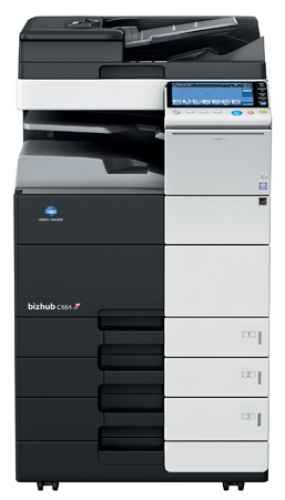Konica Minolta bizhub C454 Farbkopierer, Laserdrucker, Scanner