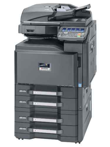 kyocera, taskalfa, 4551ci, multifunktions-farbkopierer, netzwerkdrucker, scanner, fax