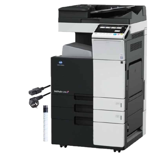 Konica Minolta bizhub 224e Multifunktions-Kopierer schwarz/weiss