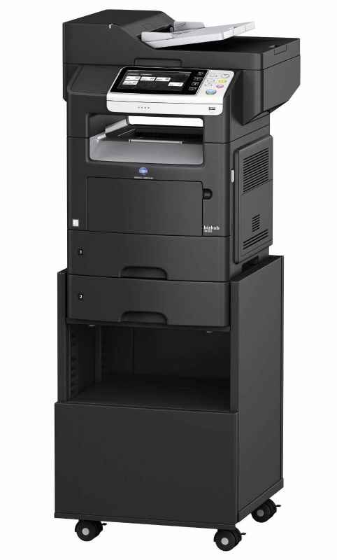 konica, minolta, bizhub, 4050, schwarz/weiss-kopierer, netzwerkdrucker, scanner, fax