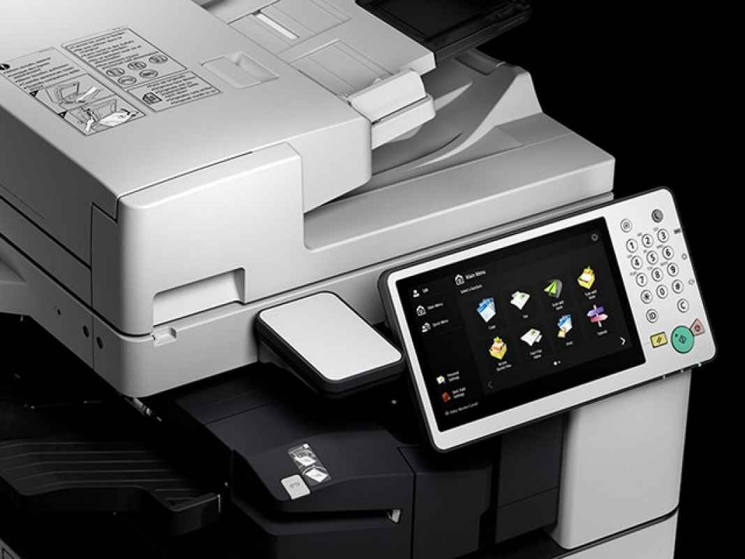 Canon imageRUNNER ADVANCE C5550i Multifunktions-Farbkopierer, Netzwerkdrucker, Scanner, Fax