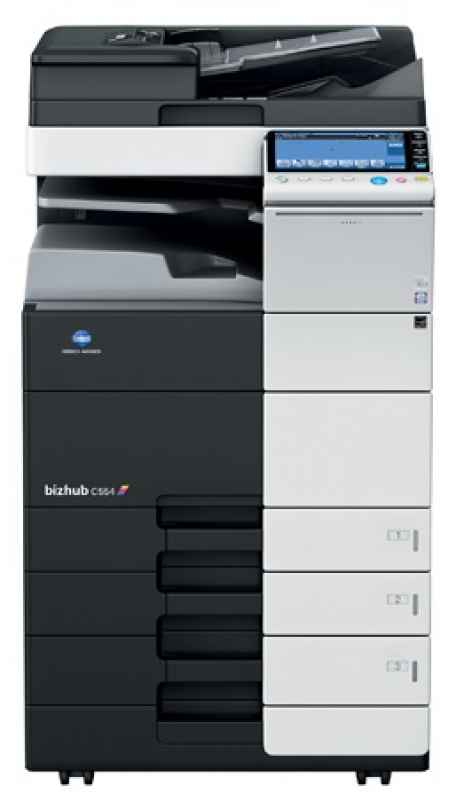 konica, minolta, bizhub, c454, multifunktionsdrucker, laser, farbe, farbkopierer, netzwerkdrucker, scanner