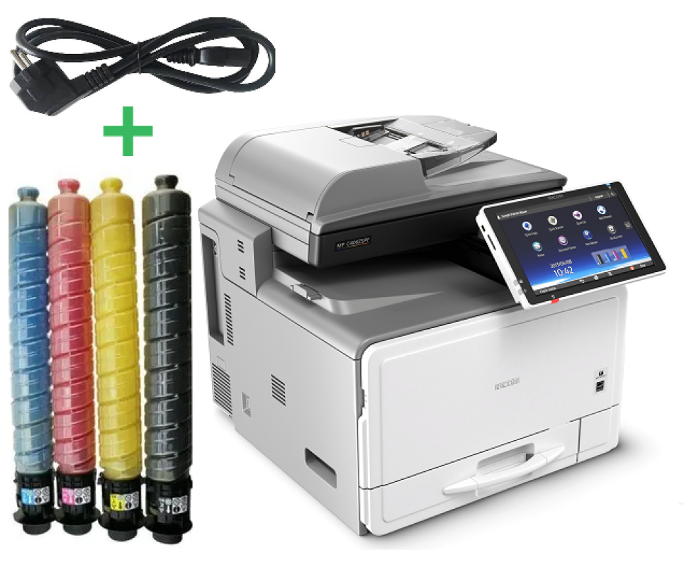 ricoh, mp, c306zspf, multifunktions-farbkopierer, netzwerkdrucker, scanner