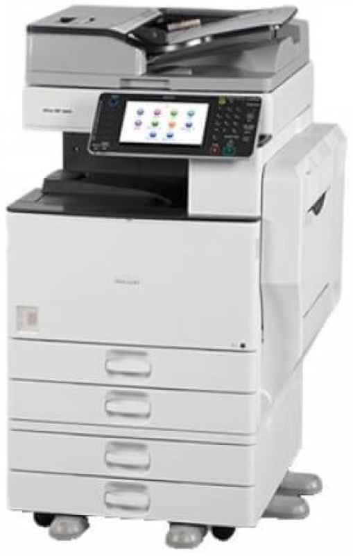 ricoh, mp, 3054, schwarz/weiss-kopierer, netzwerkdrucker, scanner, fax