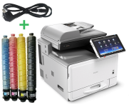 ricoh, mp, c307spf, multifunktions-farbkopierer, netzwerkdrucker, scanner